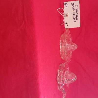 K19 vintage glass juicers