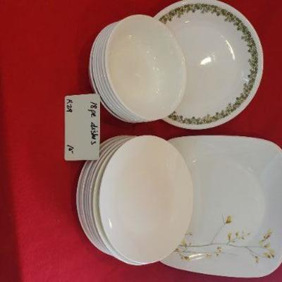 K29 18pc dishes