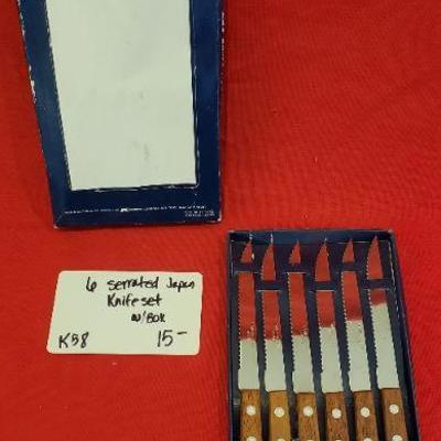 K58 6pc Japan knife set