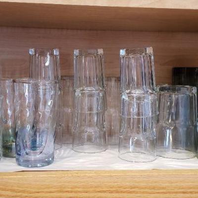K63 set of 17 glasses