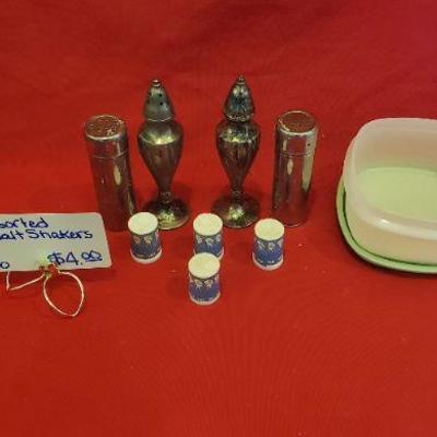 K70 assorted salt shakers