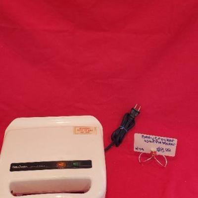 K74 betty crocket waffle maker