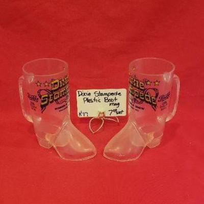 K77 Dixie stampede boot mugs