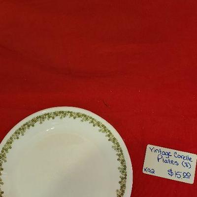 K92 Vintage Corelle Plates