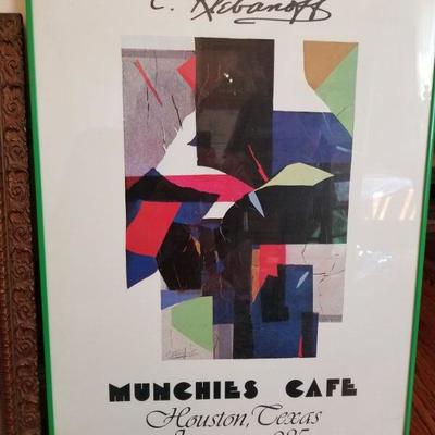 Munchies cafe poster