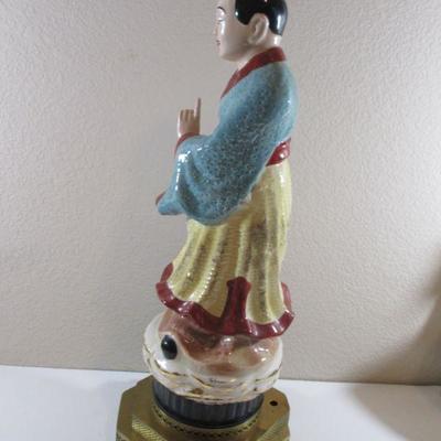 Hoffman 1949 Chinese Figurine from was originally Lamp Signed 22