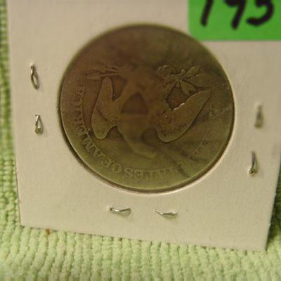 1860 Liberty Half Dollar