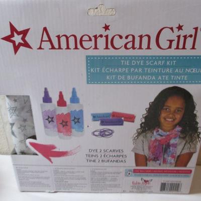 A Lot of 2 American Girl Craft Kits - Tie Dye and Sew in Stuff 