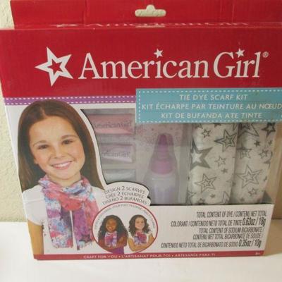 A Lot of 2 American Girl Craft Kits - Tie Dye and Sew in Stuff 