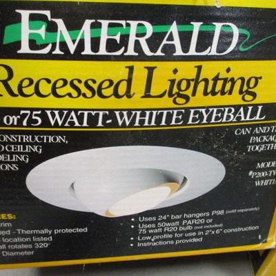 Lot 183 - Emerald Recessed Lighting