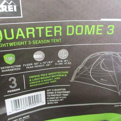 Lot 187 - REI Quarter Dome 3 