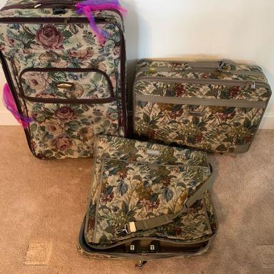 Tapestry Luggage Set