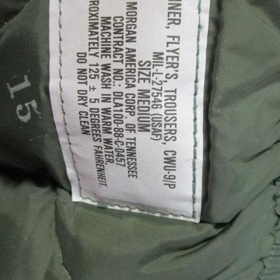 Lot 198 - Liner Flyer's Jacket & Trousers