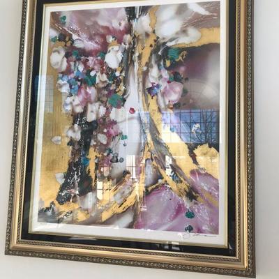 Suzanne Marie signed Lithograph Golden Splendor