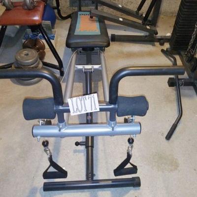 LOT 71 WEIDER TOTAL BODY WORKS 5000 EstateSales