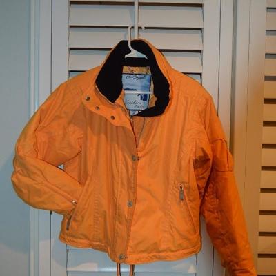 Women's Obermeyer 1947 Size 8 Orange Ski Jacket