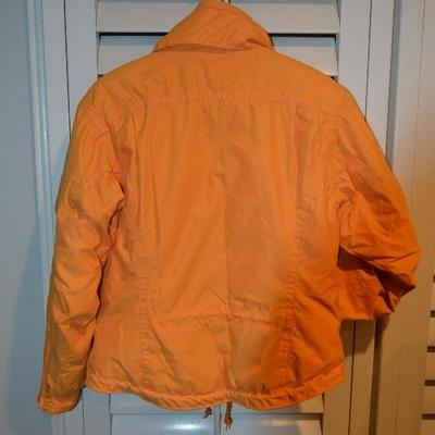 Women's Obermeyer 1947 Size 8 Orange Ski Jacket