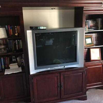 Television Stand Bookcase