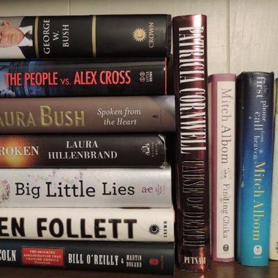 BOOK LOT: Hard bound, more recent
