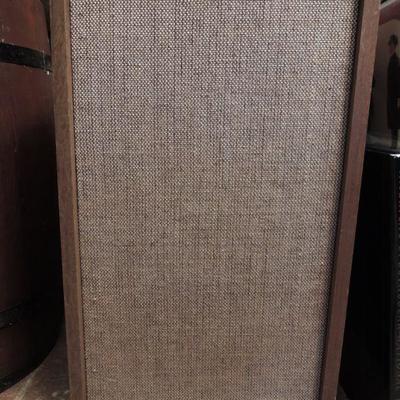 SPEAKER SET: Retro, wood shell
