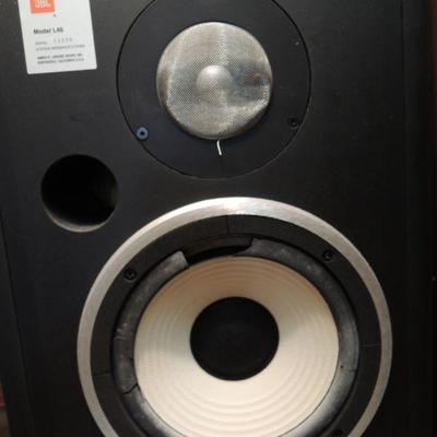 SPEAKER SET - Wood Finish, retro