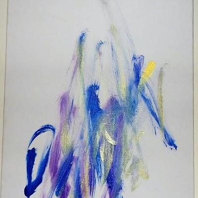 ORIGINAL ART: Elephant Painted