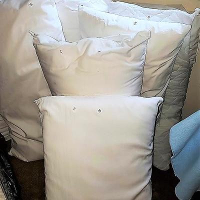 Bed PILLOW Lot - Feather and Foam