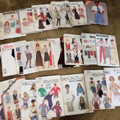 Sewing Retro PATTERN LOT