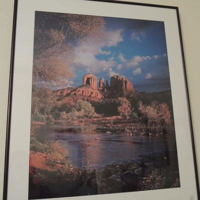 Framed Grand Canyon photographs - Set of 2