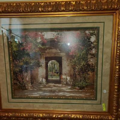 Framed Art: Tuscan