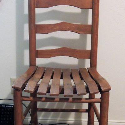Ladder Back - Wood Chair