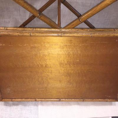 Bamboo Folding Bar Tray