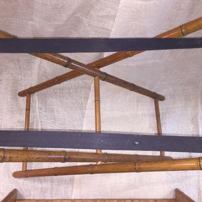 Bamboo Folding Bar Tray