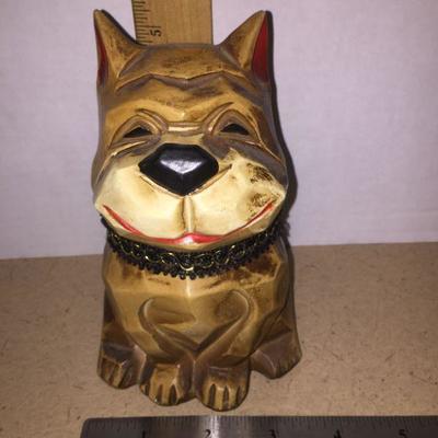 Vintage Bulldog Bank -Napcoware - Made in Japan 