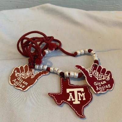 Texas Aggie charm bracelet 