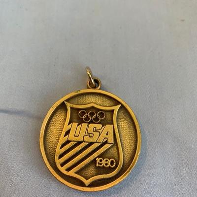 1980 USA Olympic pendant