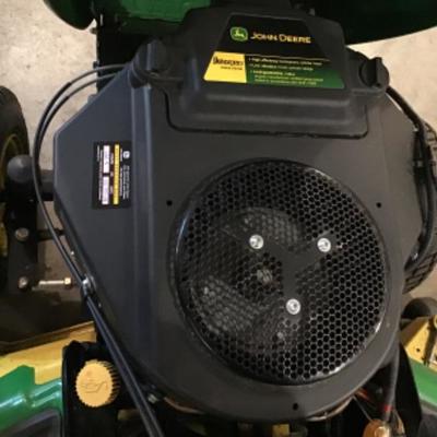 #A89   2016 John Deere X530 Mower with 54â€ mower deck and bagger