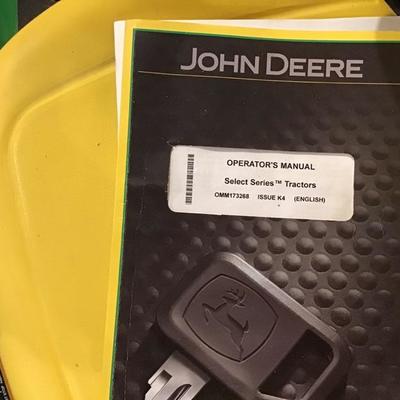 #A89   2016 John Deere X530 Mower with 54â€ mower deck and bagger