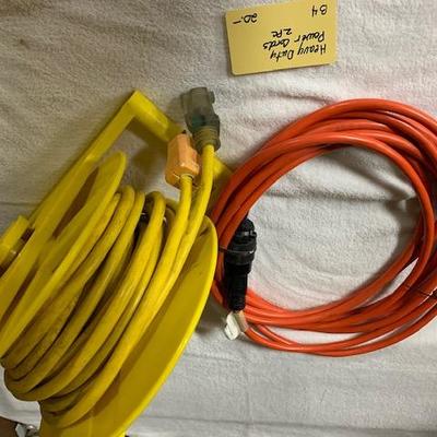 B4 Heavy Duty Power Cords