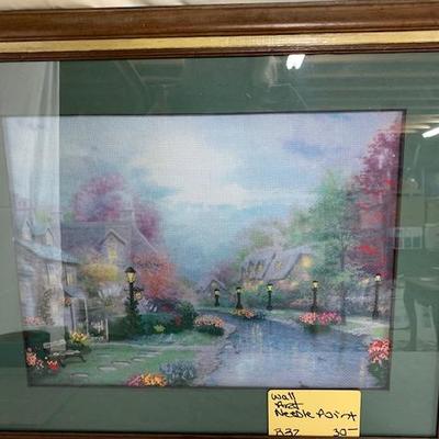 B32 Kinkade Needlepoint