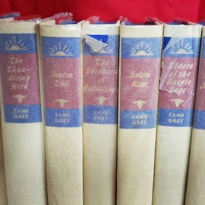 B229 Zane Grey Book Collection