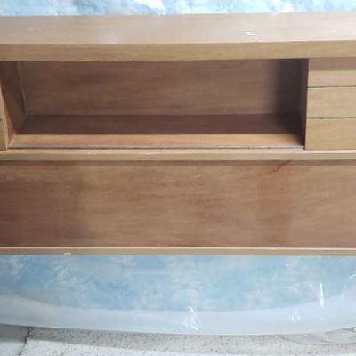 B320 Mid Century Modern Headboard and Footboard