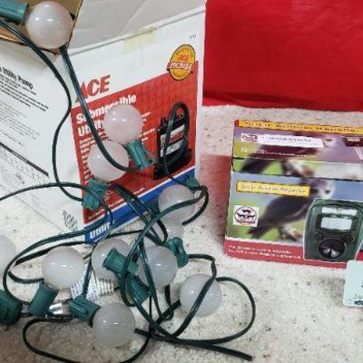 B344 Solar lights and repellent