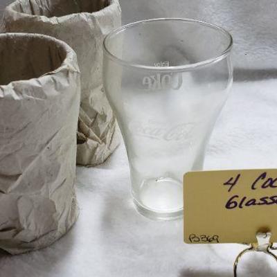 B369 Coca Cola Glasses