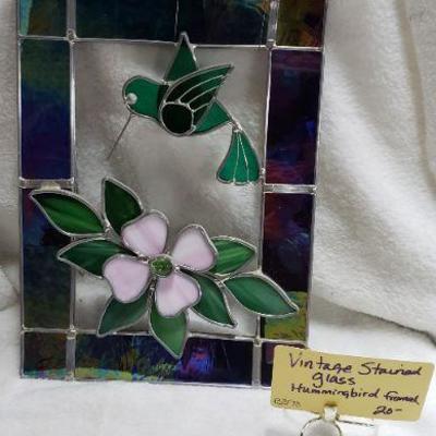 B378 Stained glass frame 