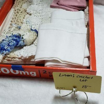 B397 Linen & Crochet