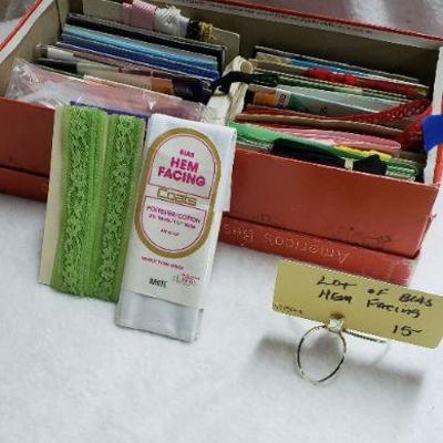 B399 Bias tape and Hem Facing