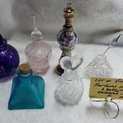 B411 Vintage Perfume Daubers and Bottles