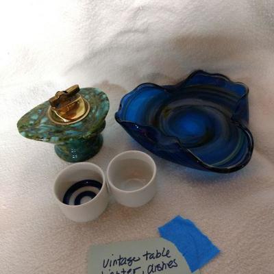 B648 Table lighter and Dishes