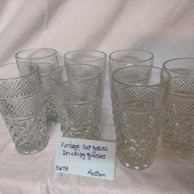 B673 Vintage Large Glasses